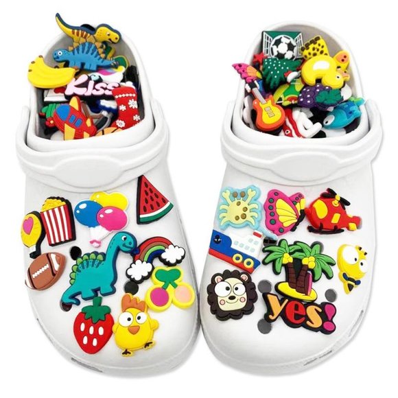 200 Shoe Charms for Croc & Bracelet & shoe Wristband, Party, bracelet an… - Picture 5 of 7